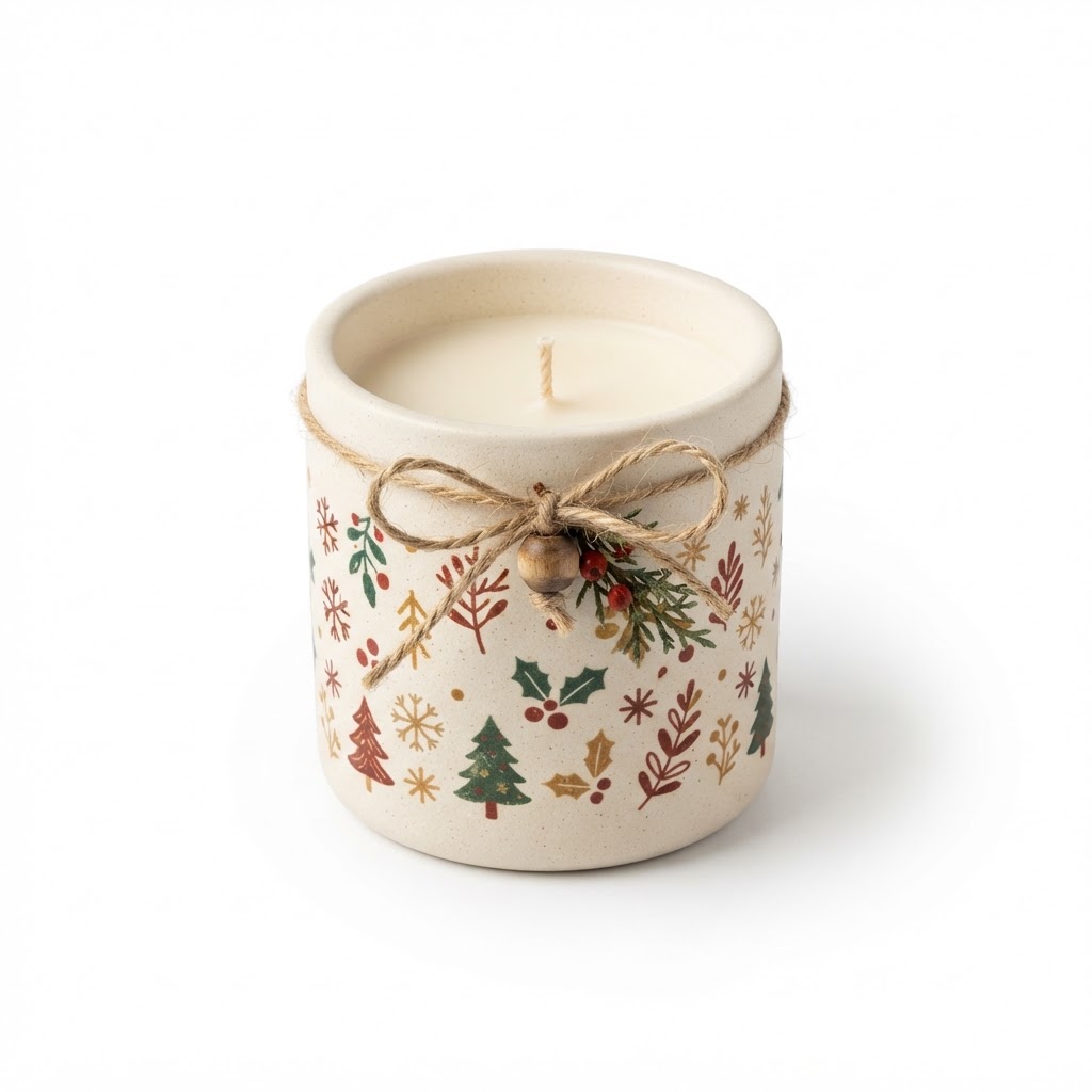 Scented Holiday Candle