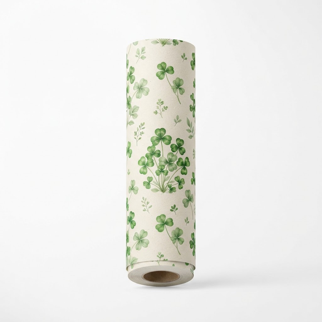 core Botanical Clover Wallpaper