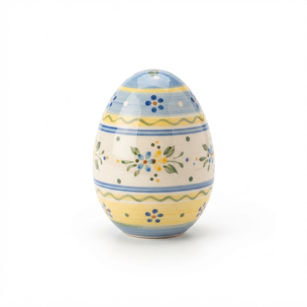 Ceramic Easter Egg Decor