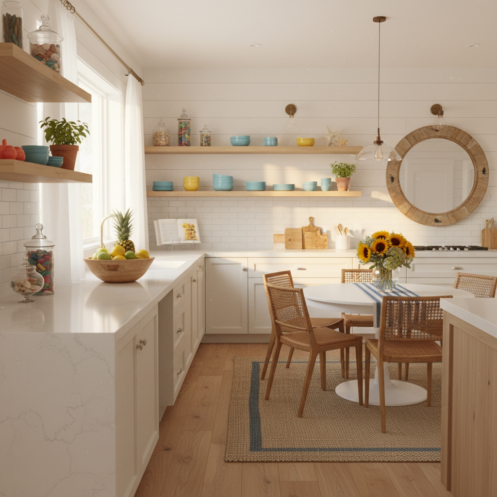 Modern Farmhouse Summer Kitchen
