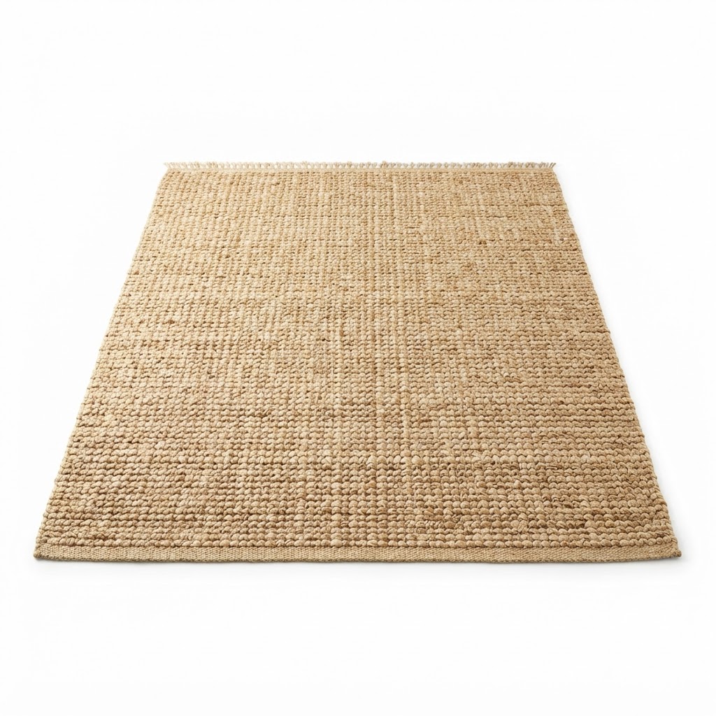 Textured Jute Area Rug