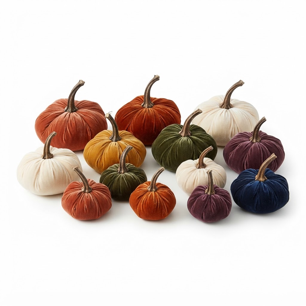 Velvet Pumpkin Assortment