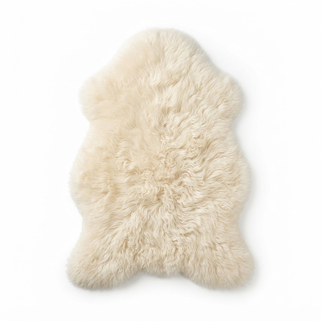 Faux Sheepskin Area Rug