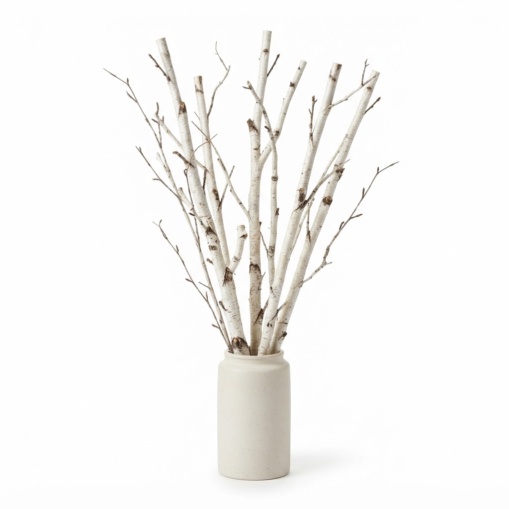 Faux Birch Branch Arrangement