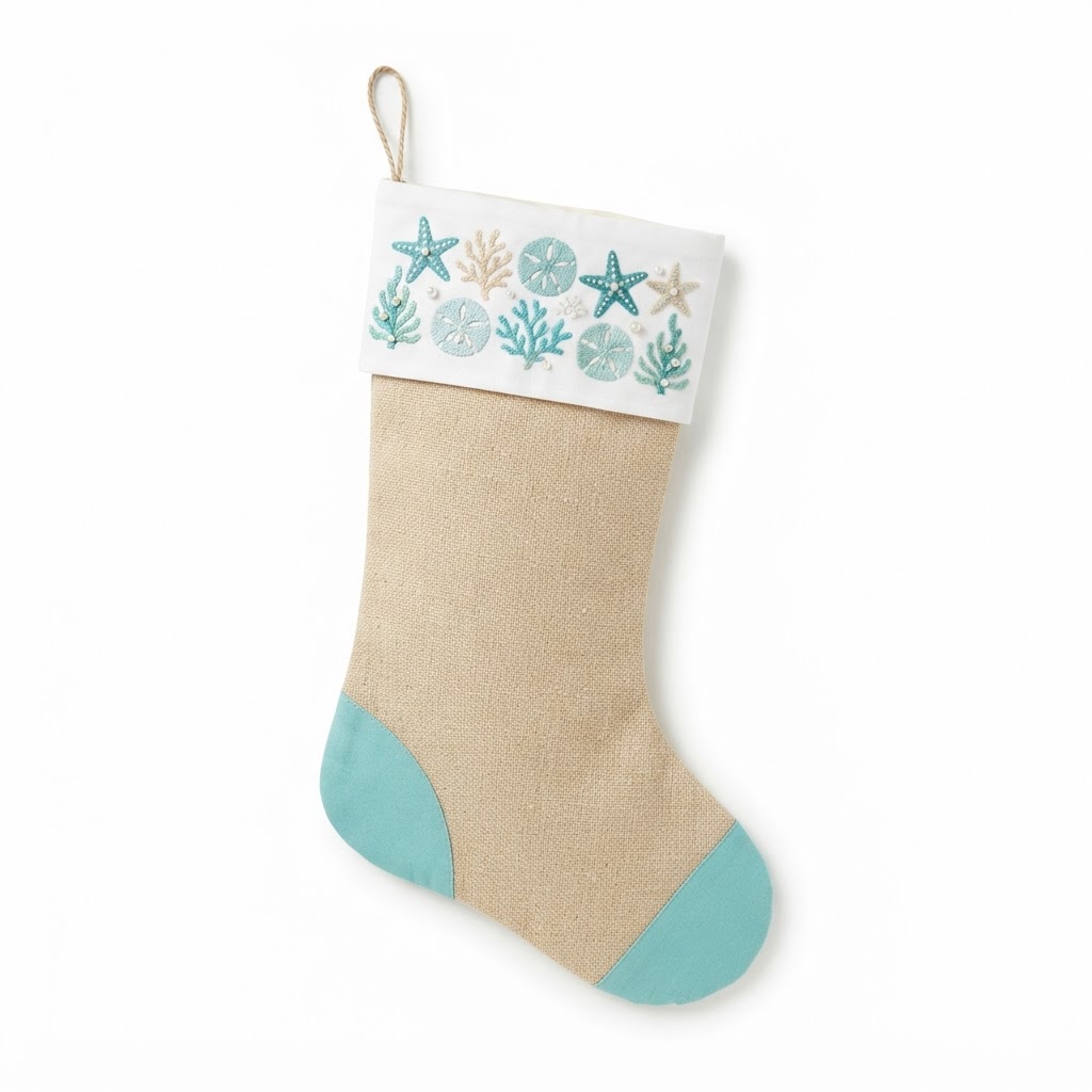 Embroidered Christmas Stockings