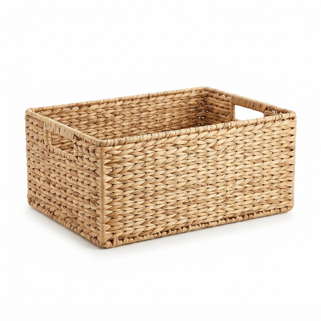 Wicker Basket Storage Bin