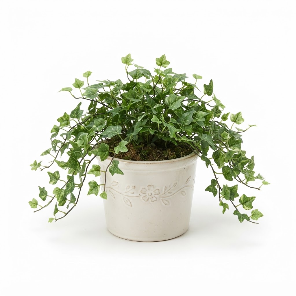 Spring Potted Faux Ivy Plant