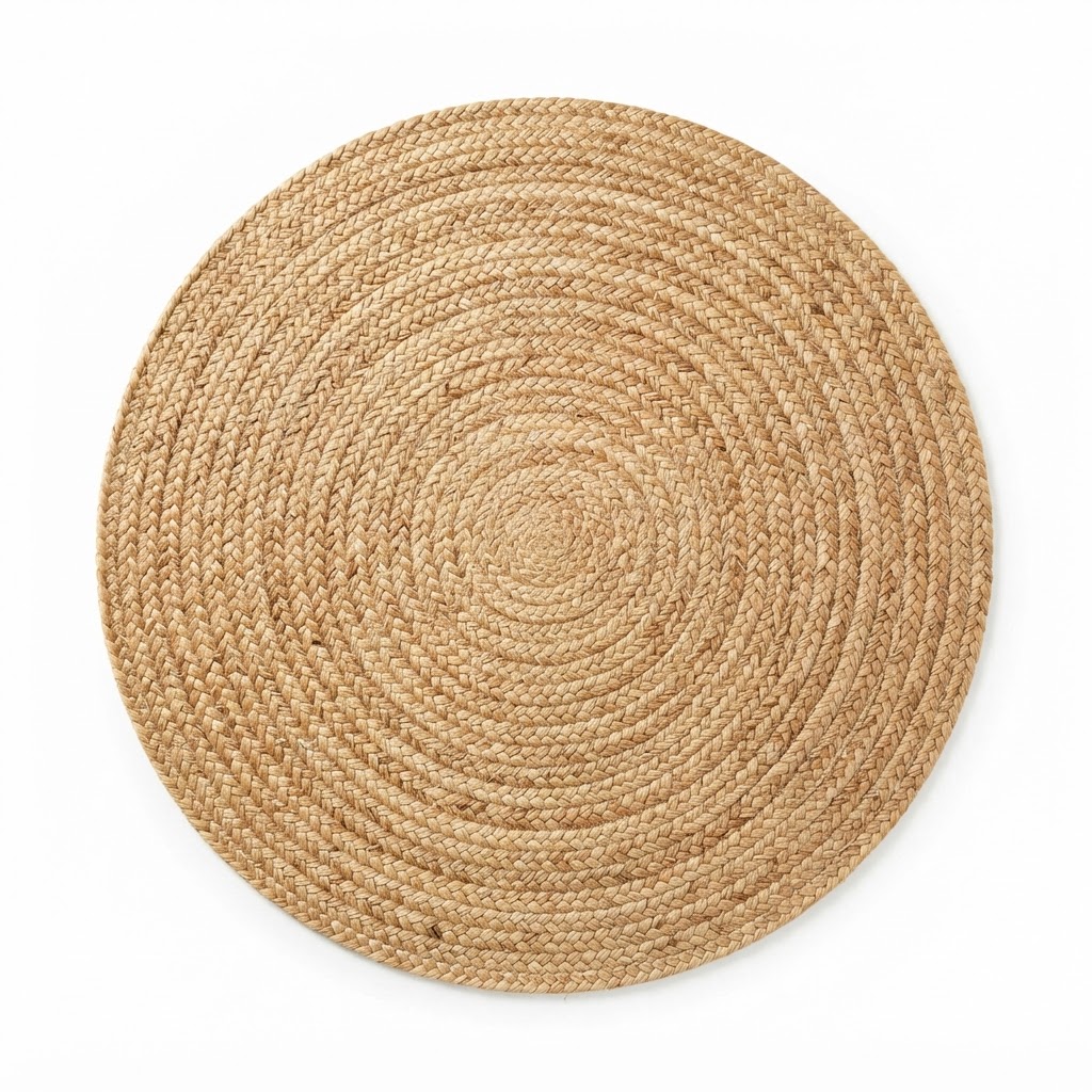 Braided Jute Round Rug