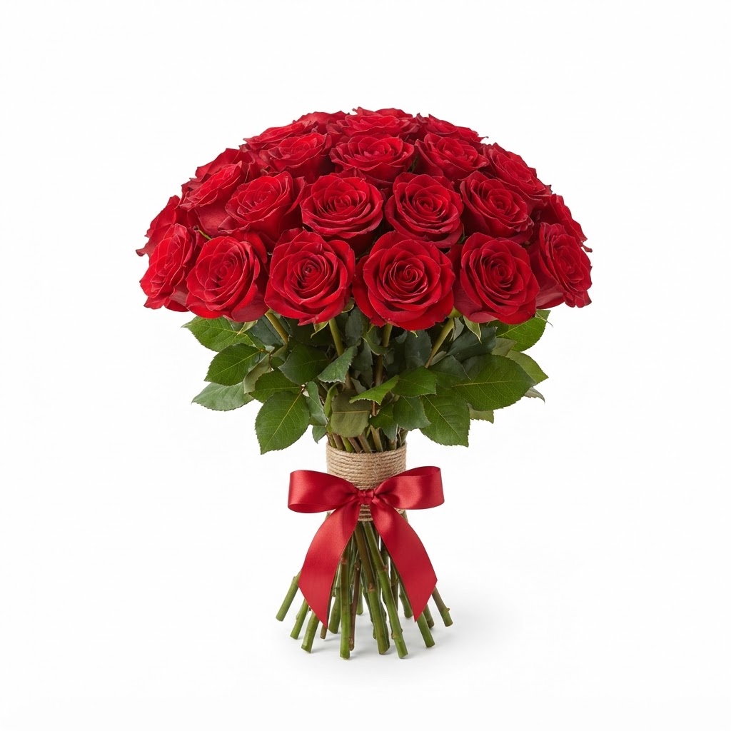 Red Rose Floral Bouquet