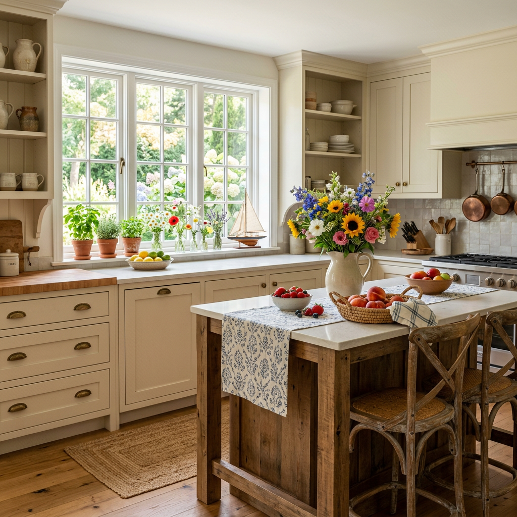 Cottagecore Summer Kitchen