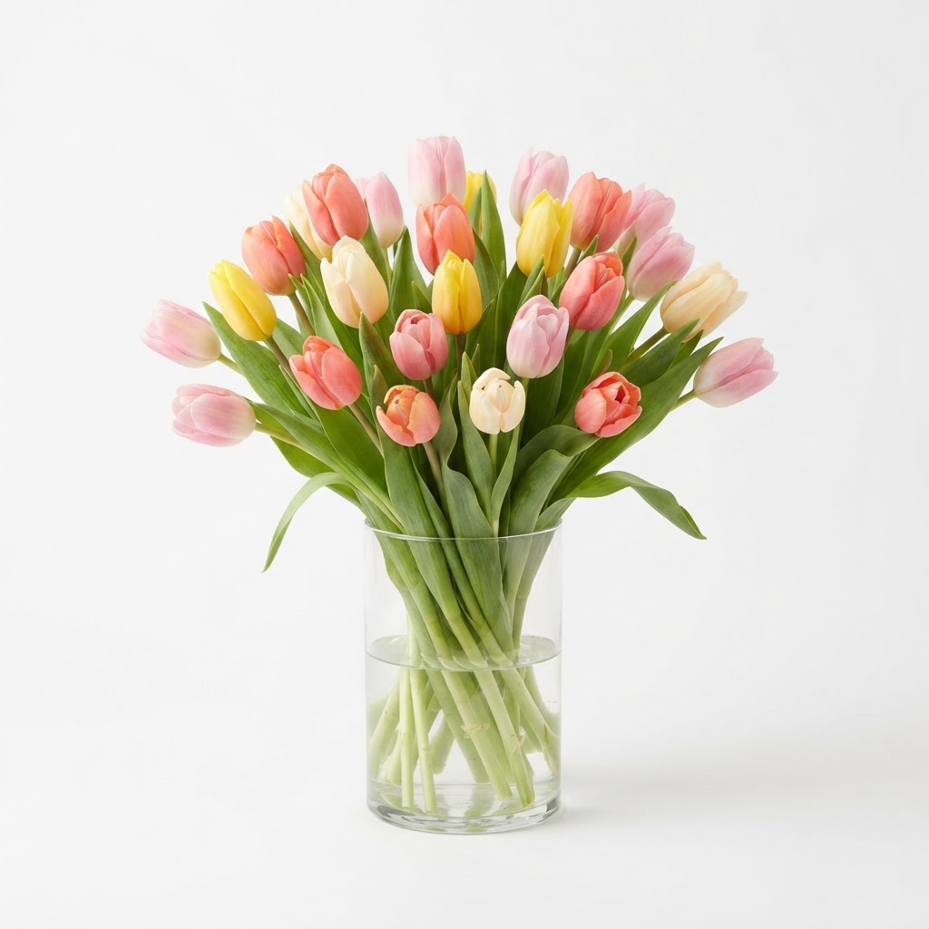 Fresh Spring Tulip Bouquet