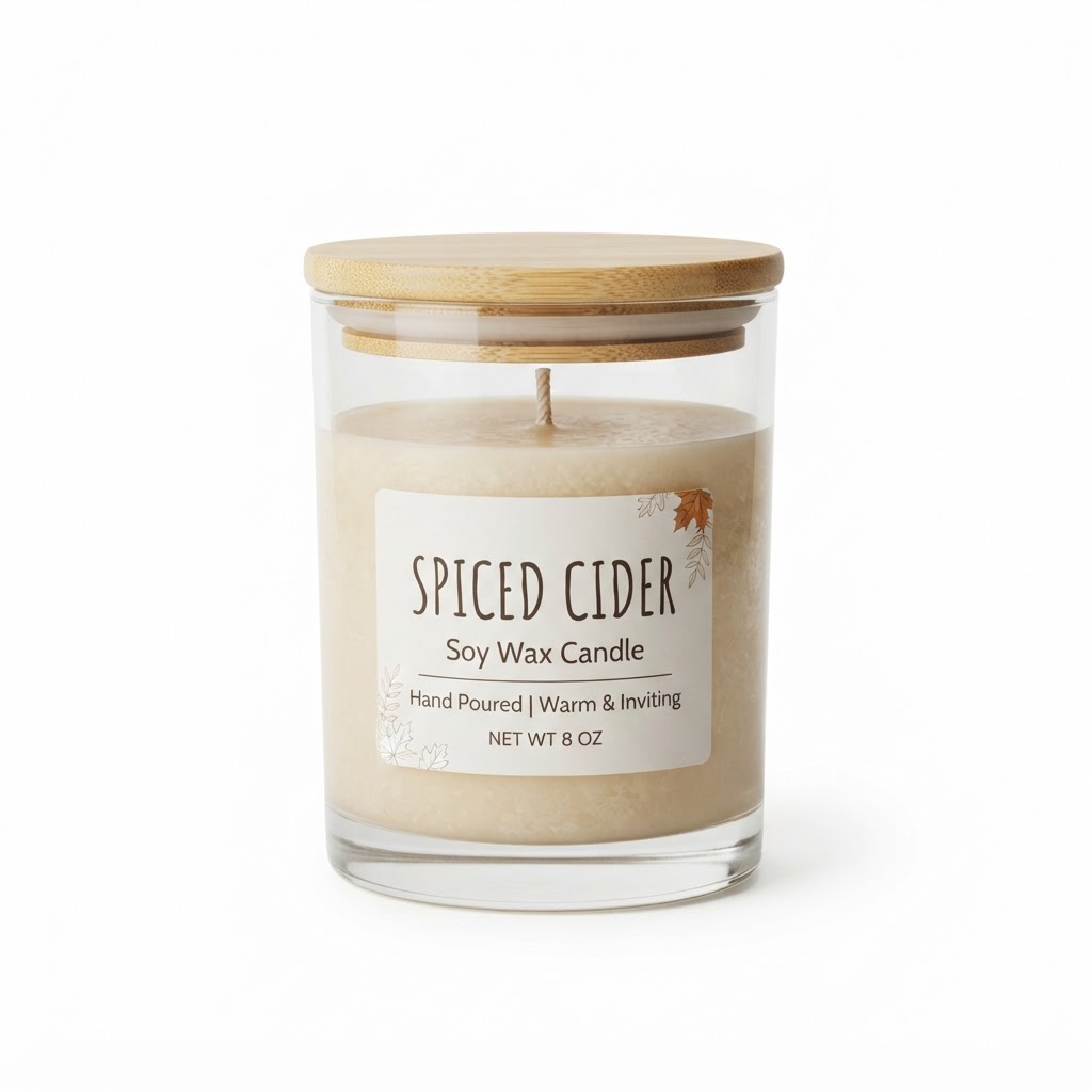 Spiced Cider Soy Wax Candle