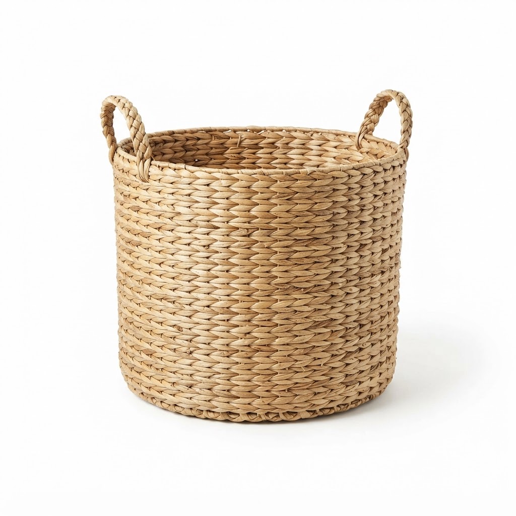 Natural Woven Seagrass Storage Basket