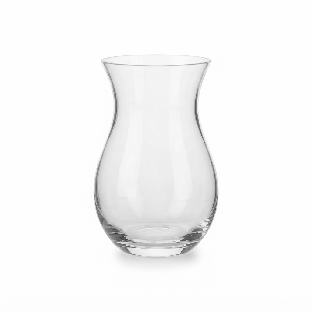 Glass Tulip Vase
