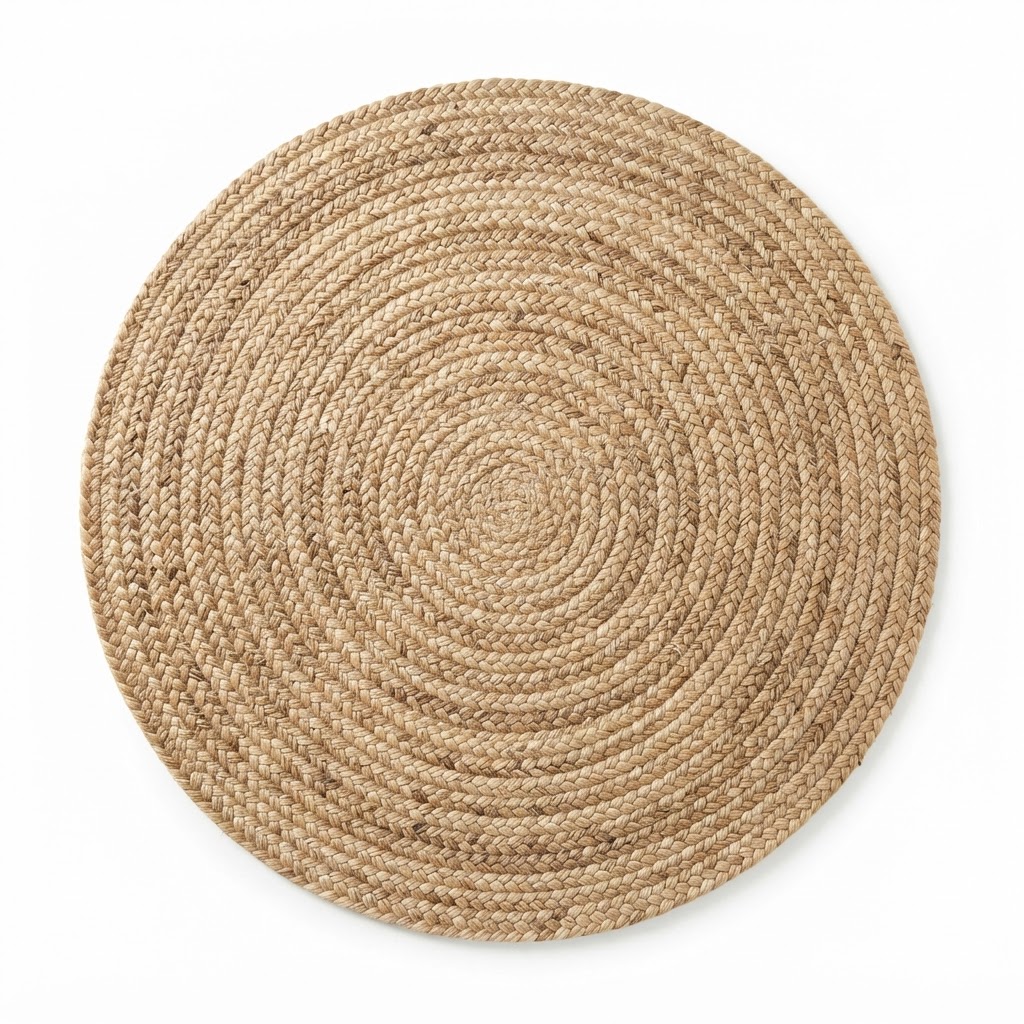 Jute Braided Area Rug