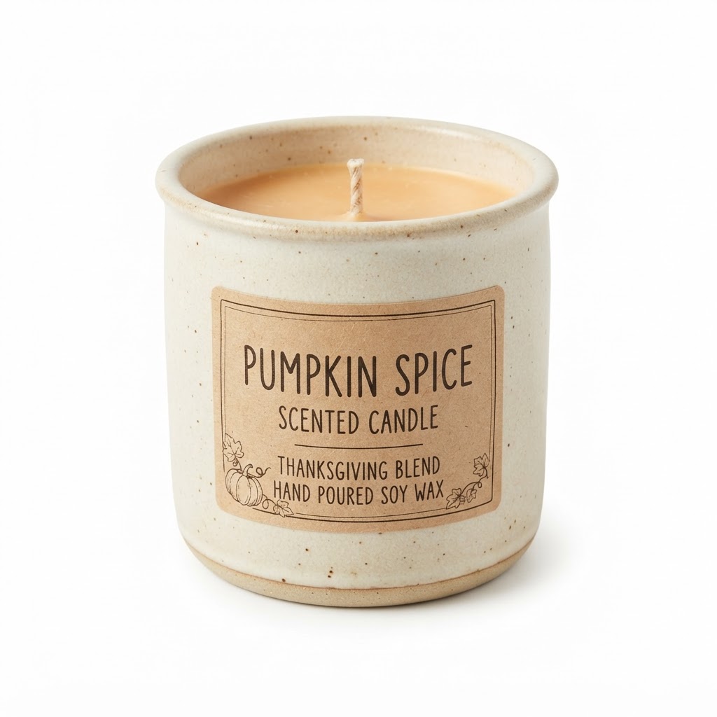 Pumpkin Spice Scented Candle