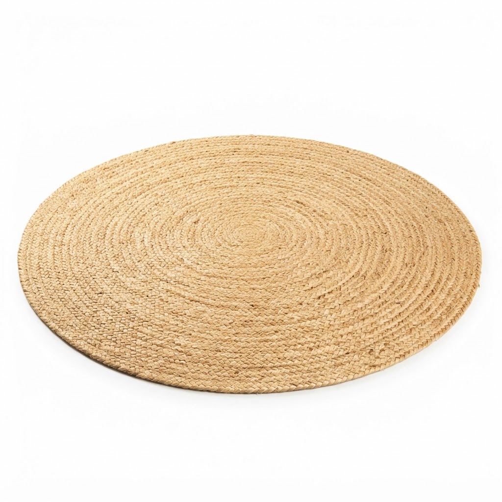 Woven Jute Area Rug