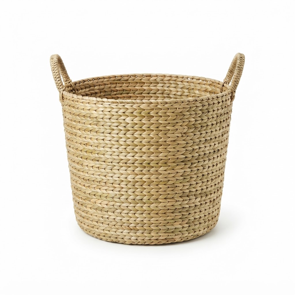 Woven Seagrass Storage Basket