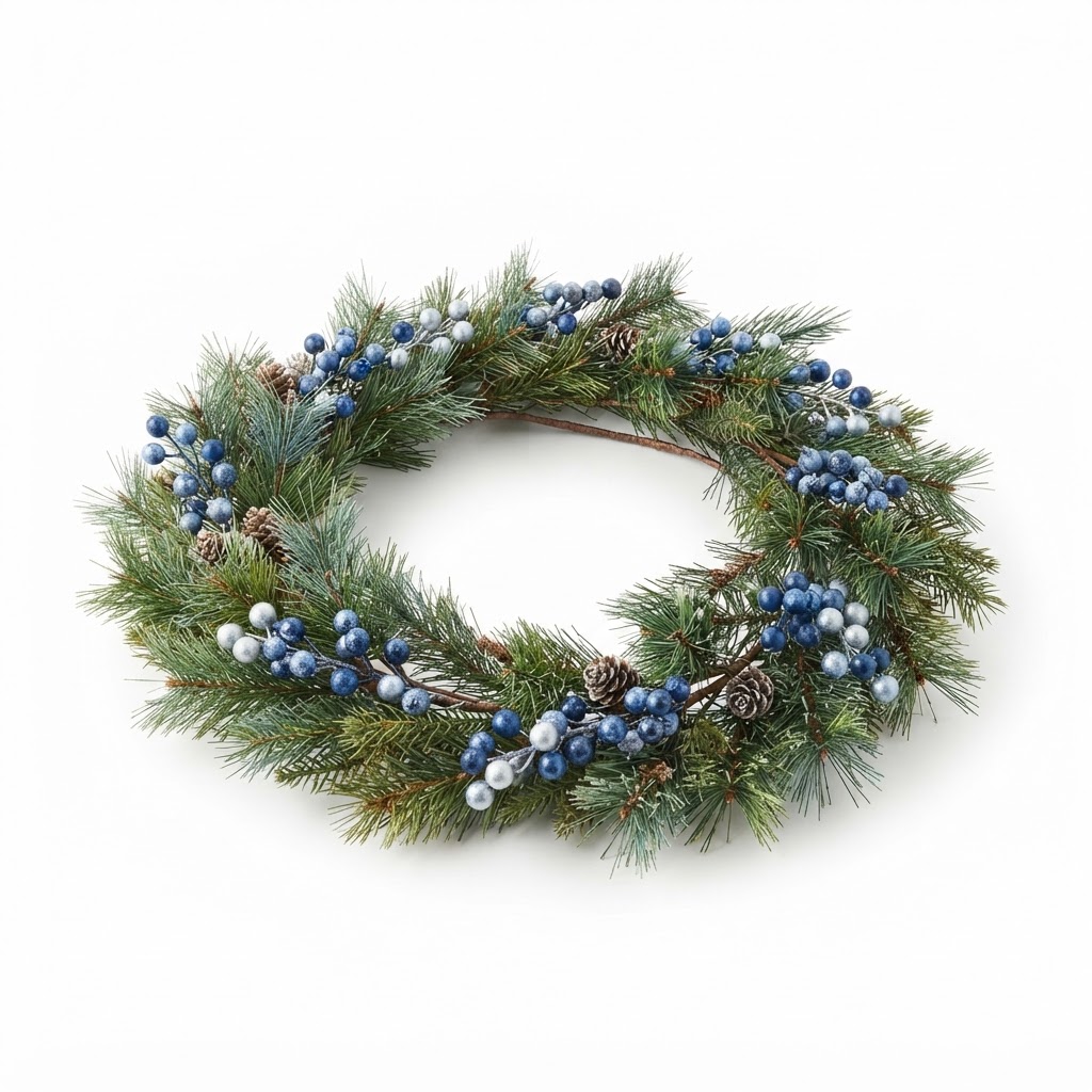 core Pine and Berry Garland