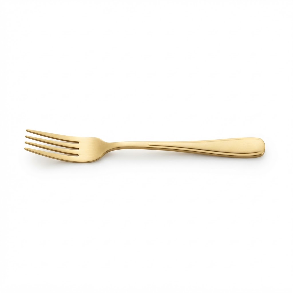 Matte Gold Stainless Steel Flatware