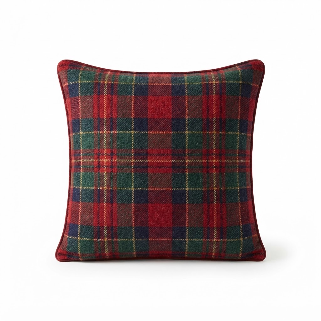 Tartan Plaid Throw Pillow