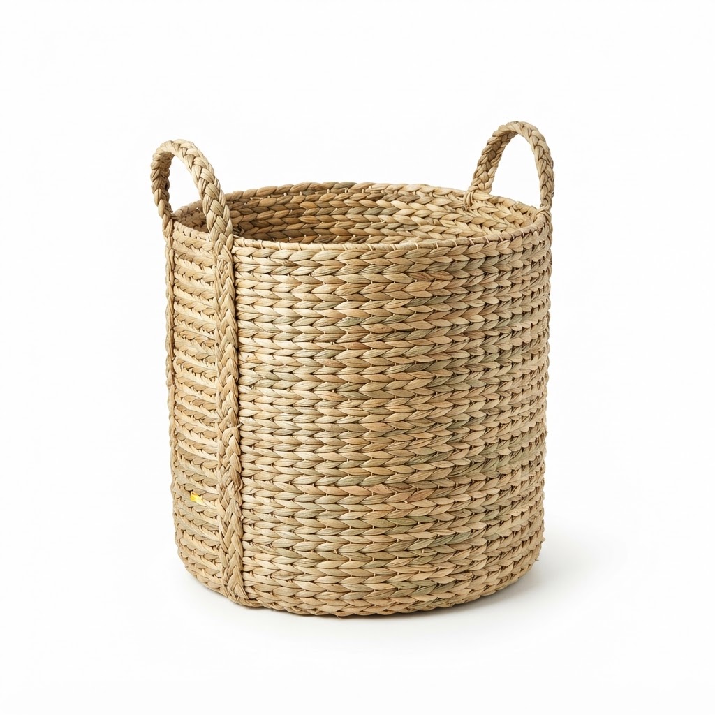 Woven Seagrass Storage Basket
