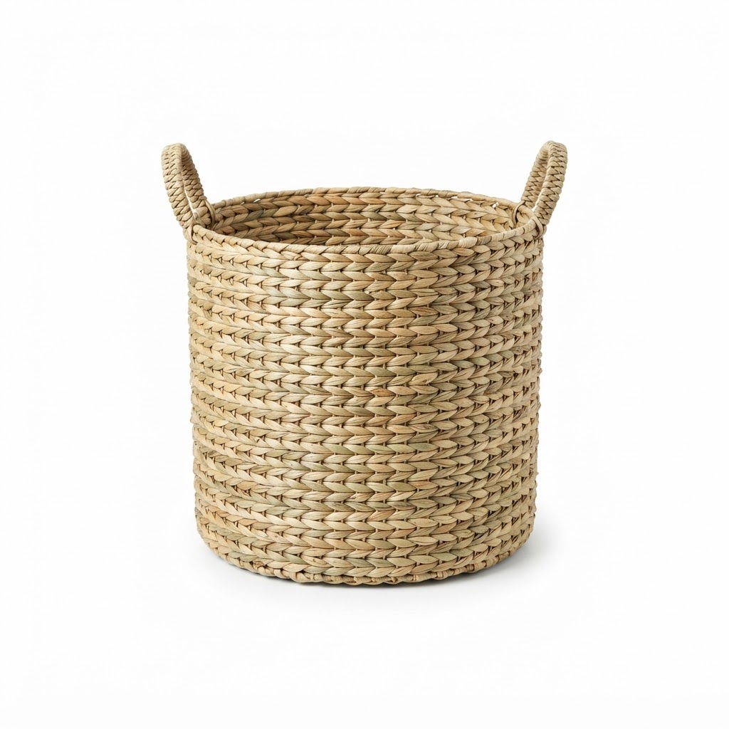Woven Seagrass Storage Basket