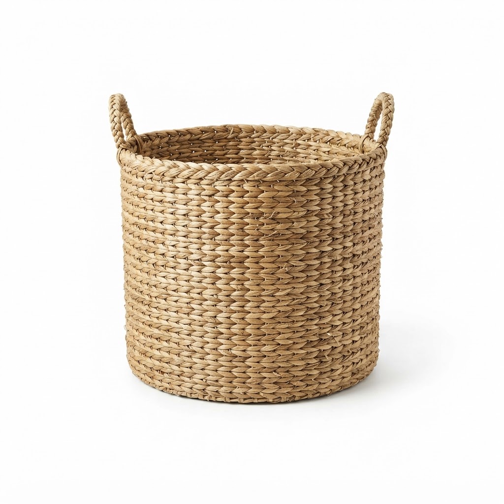 Woven Seagrass Storage Basket