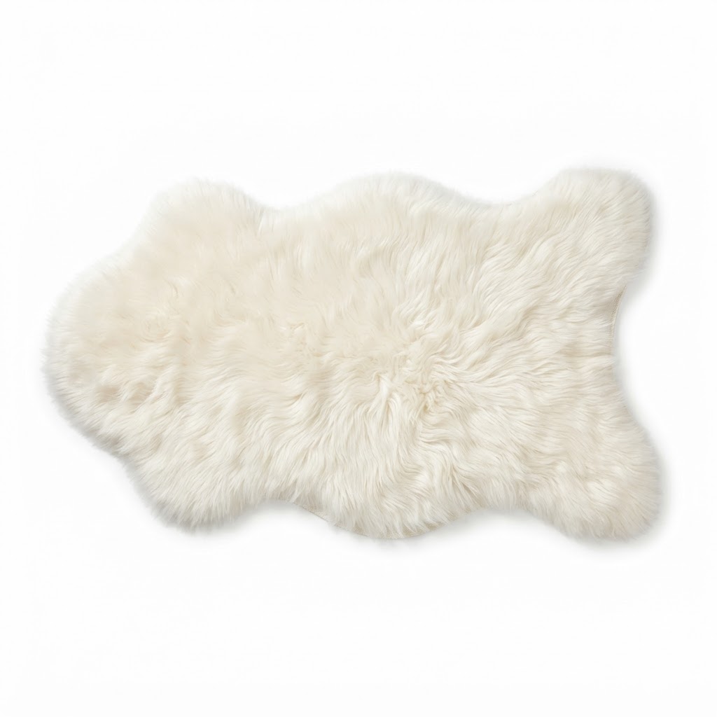 Faux Sheepskin Area Rug