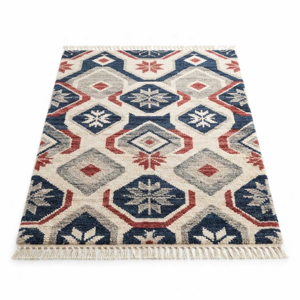 Geometric Pattern Area Rug