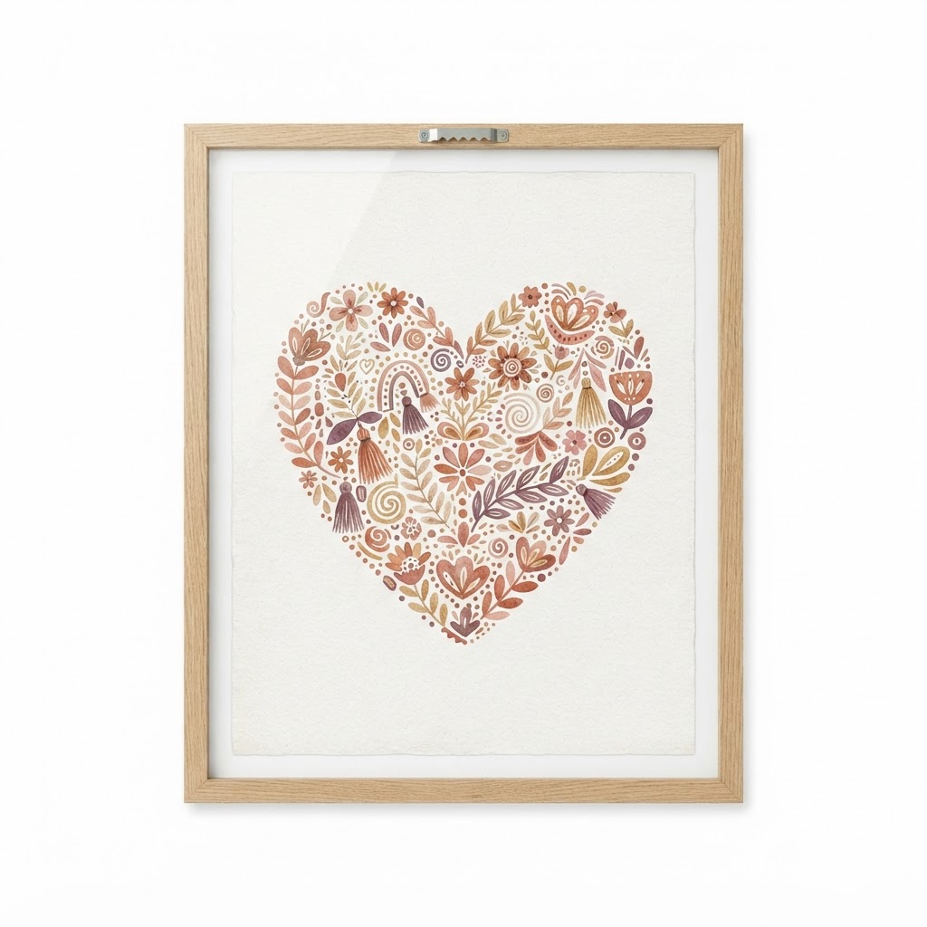 Heart Wall Art Print