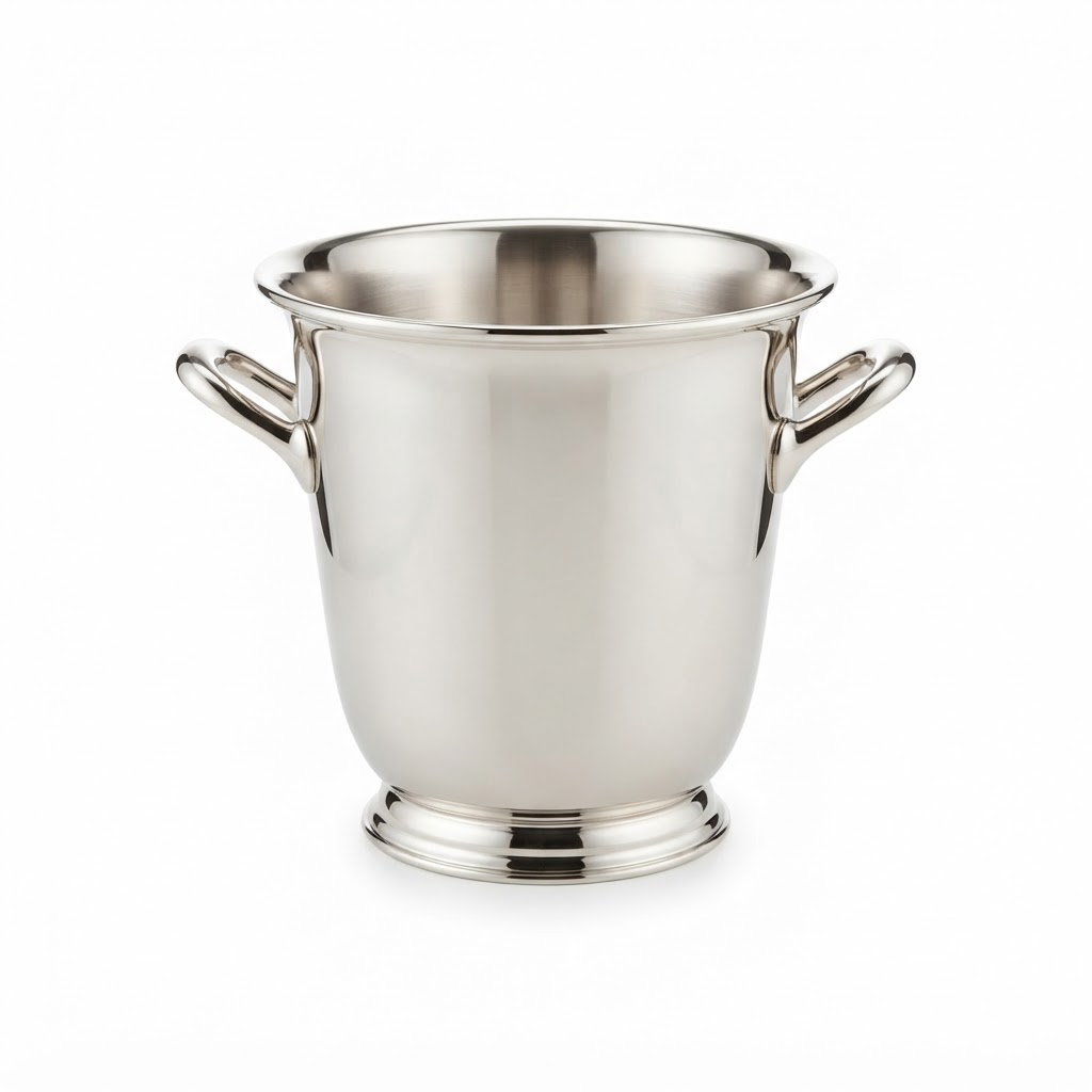 Polished Nickel Champagne Bucket