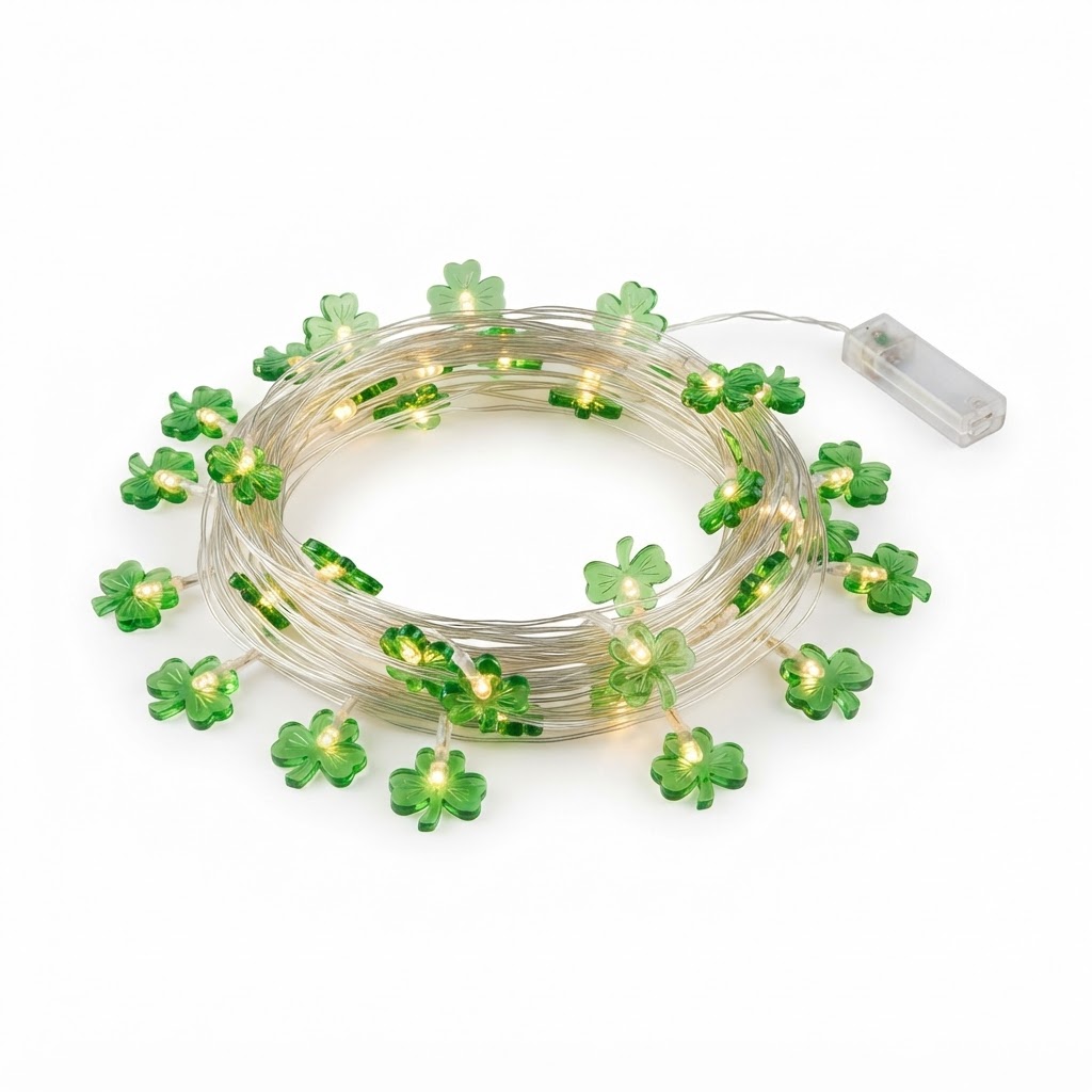 Shamrock String Fairy Lights