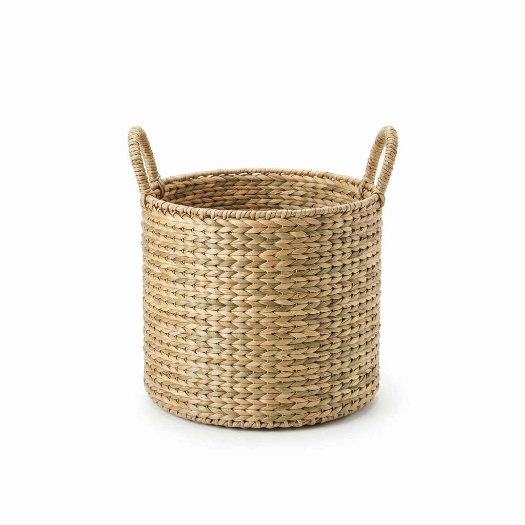 Woven Seagrass Storage Basket