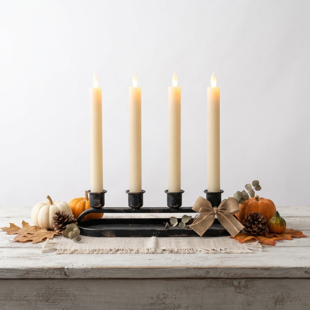 Battery Operated LED Taper Candles
