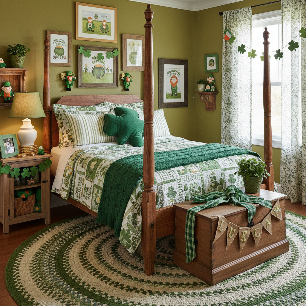 Country St. Patrick's Day Child Bedroom (Boy)