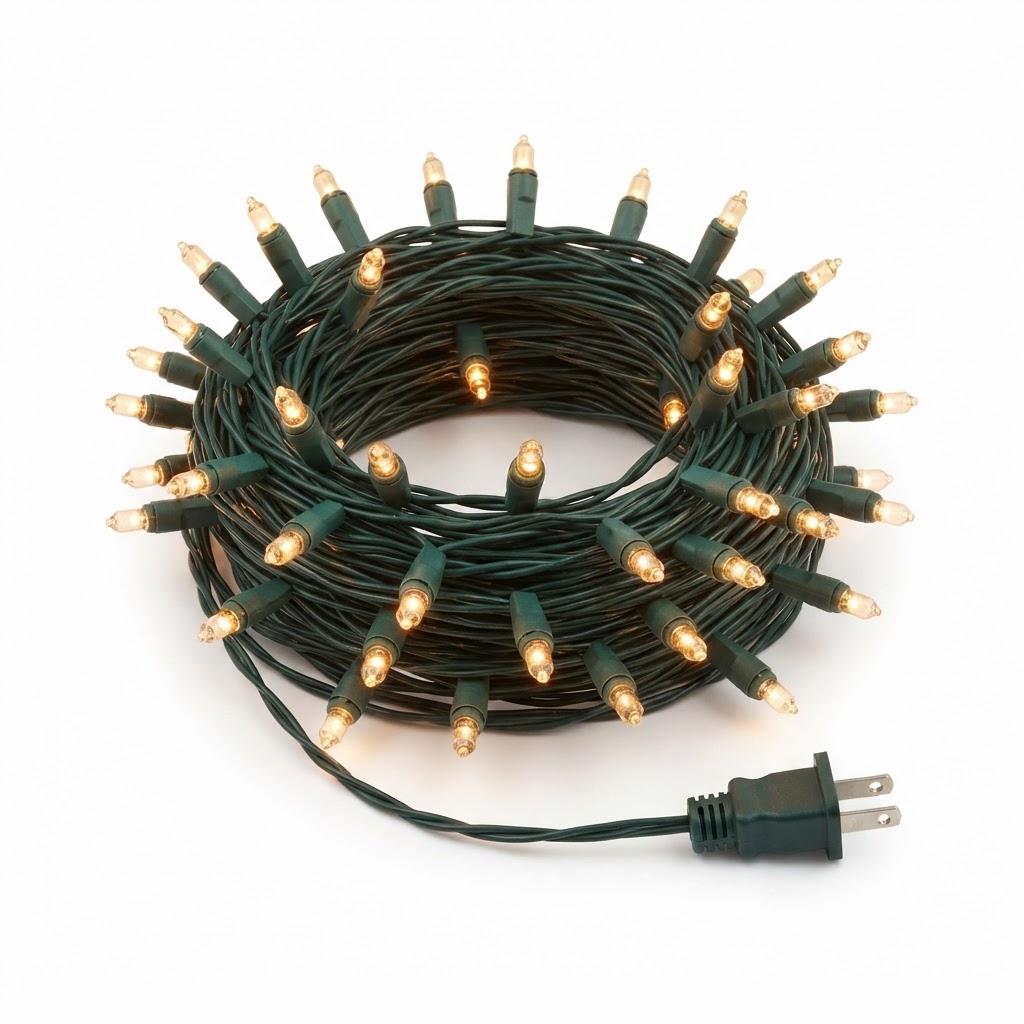 Transitional Warm LED String Lights