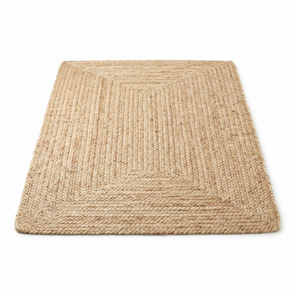 Jute Braided Area Kitchen Rug