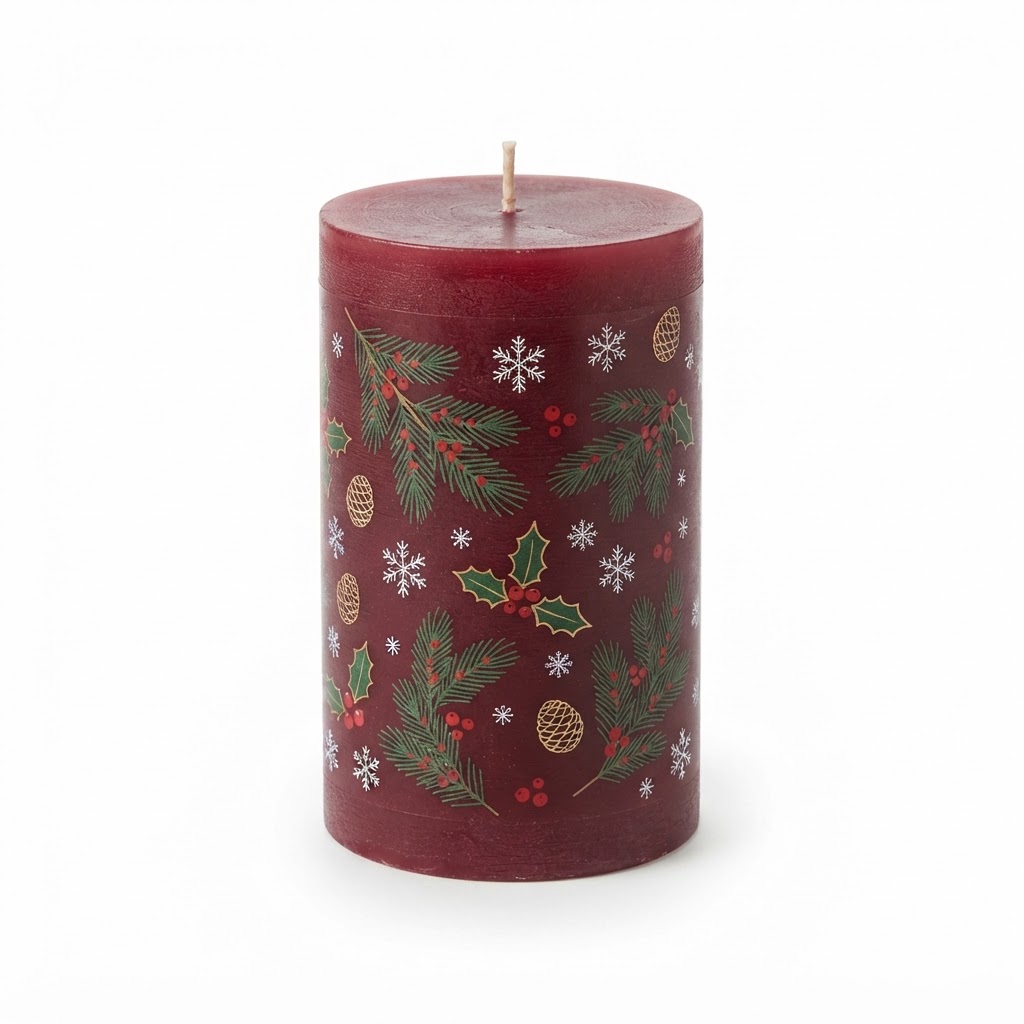 Scents of Winter Pillar Candles