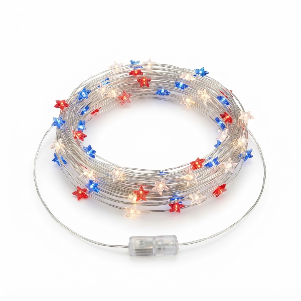 Star-Shaped Fairy String Lights