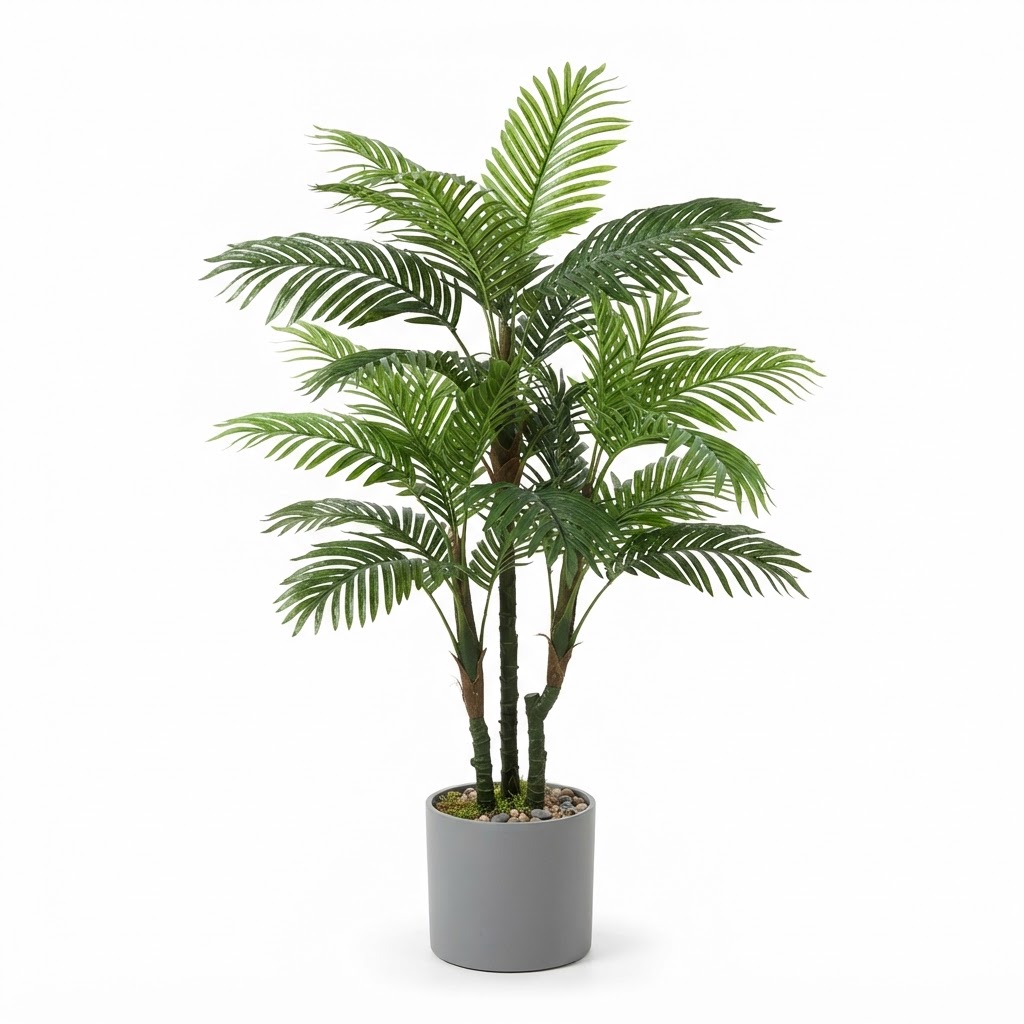 Artificial Potted Areca Palm Tree