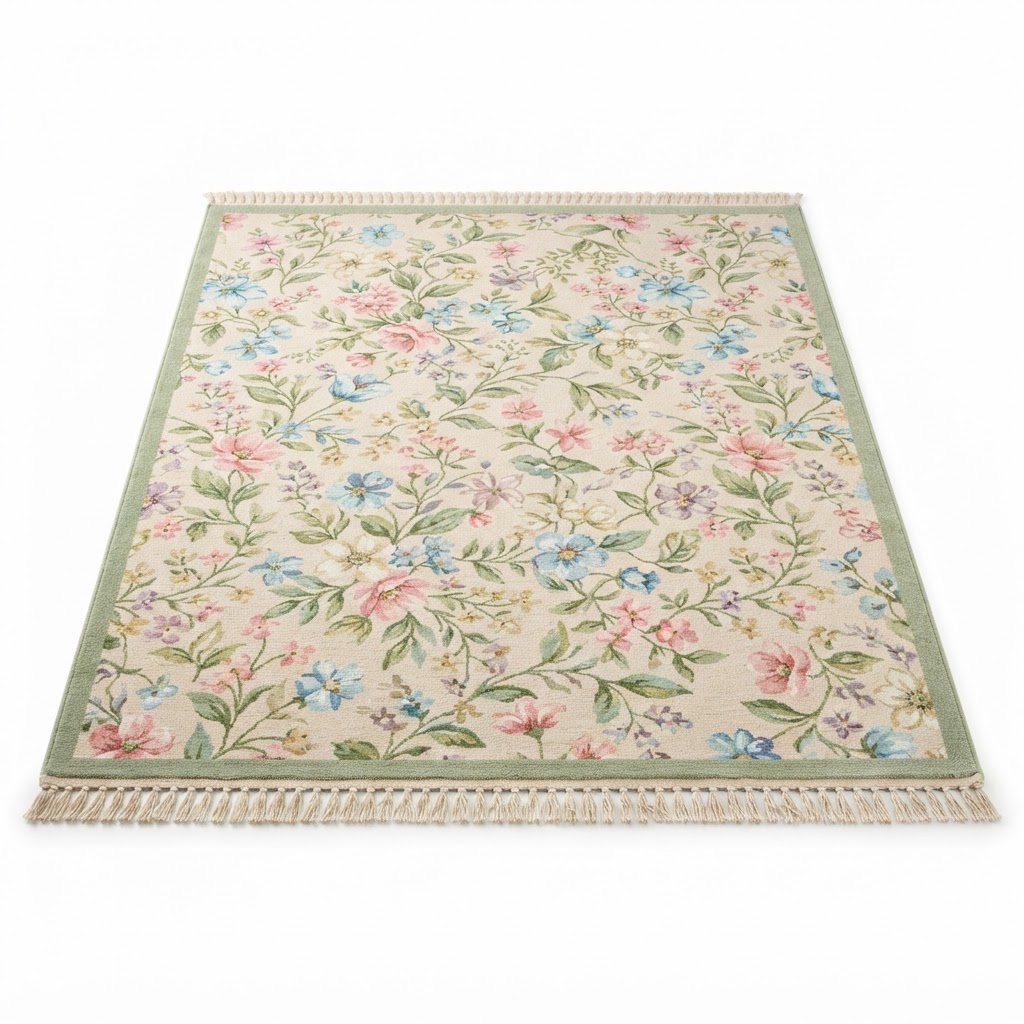 Floral Area Rug