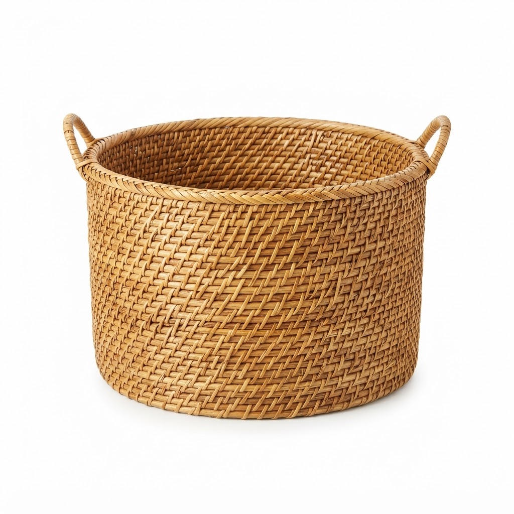 Woven Rattan Counter Basket