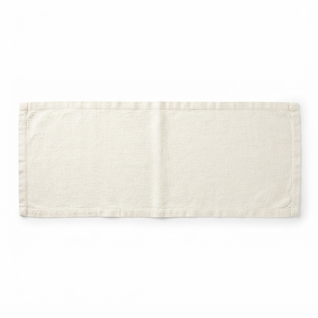 Linen White Kitchen Runner