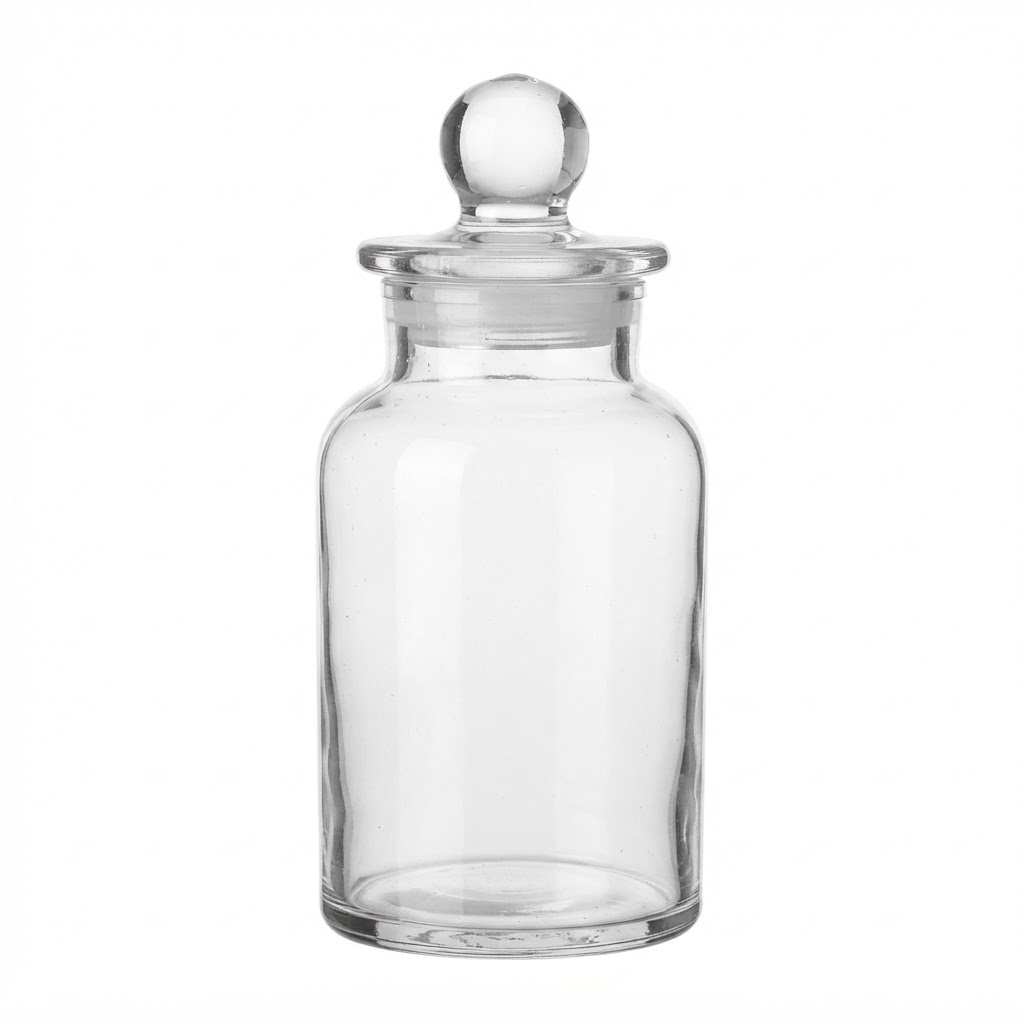 Glass Apothecary Jar