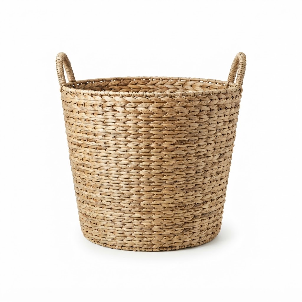 Transitional Woven Seagrass Storage Basket