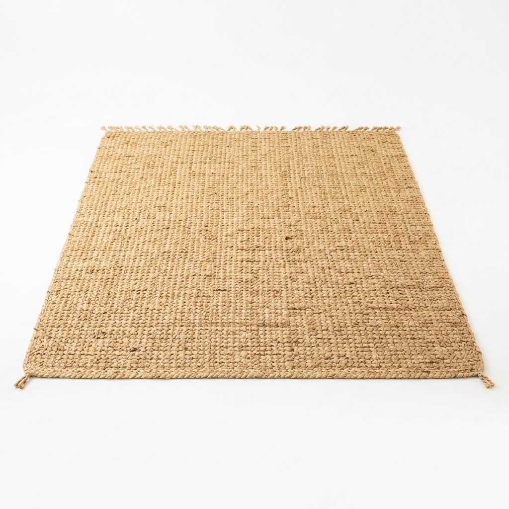 Natural Jute Woven Area Rug