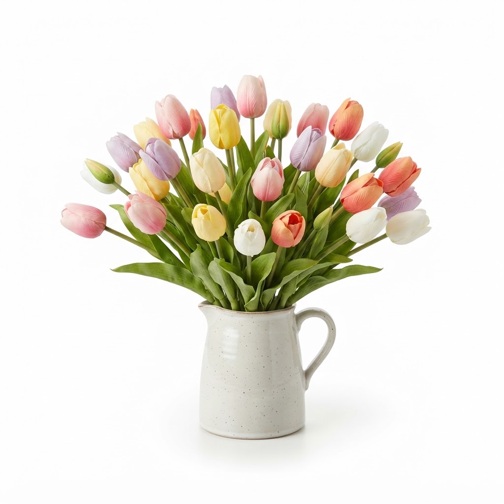 Spring Tulip Faux Arrangement