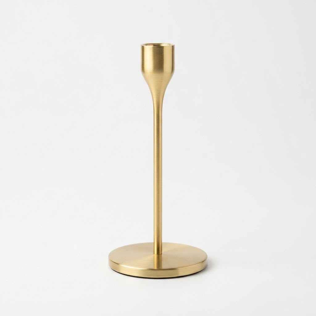 Gold Taper Candle Holders