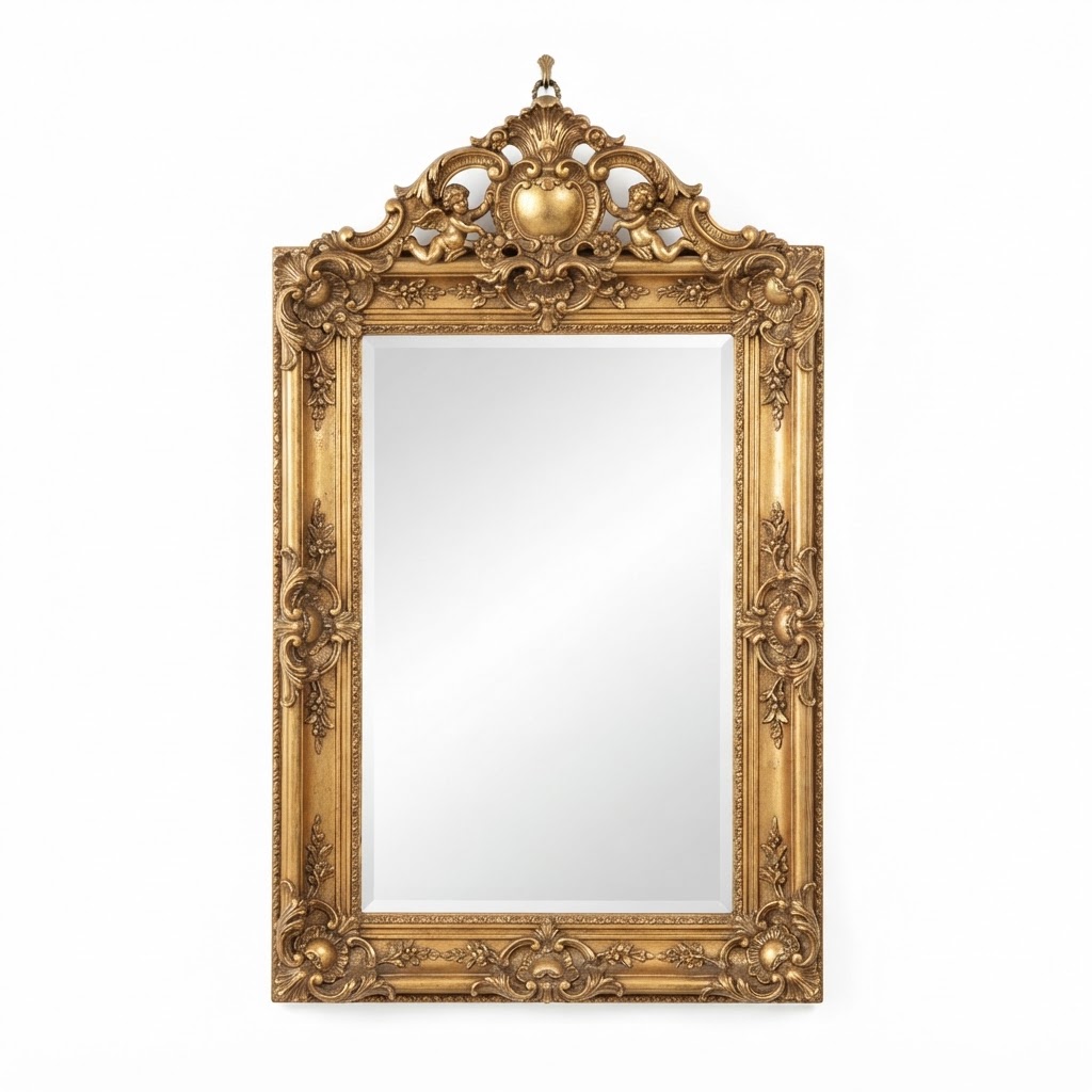 Ornate Gilded Mirror